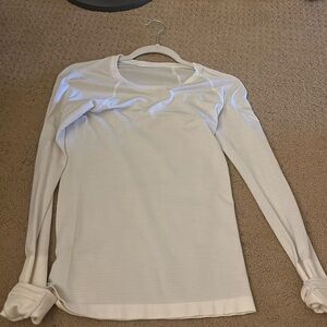LULULEMON white define long sleeve